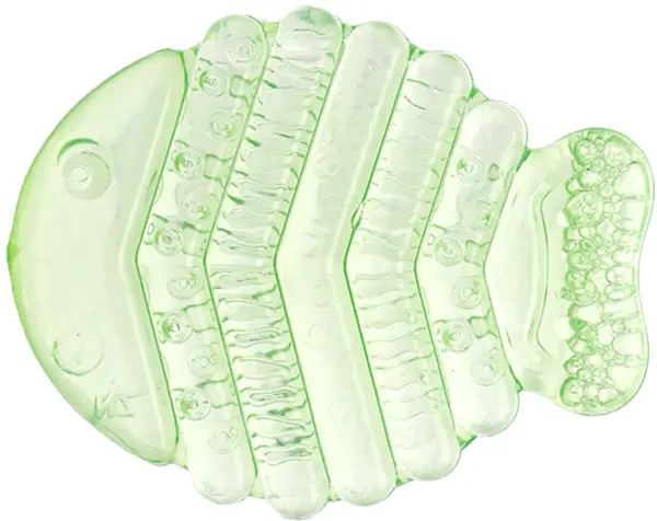 Jucărie de dentiție Lorelli Baby Care - Fish, Fresh green