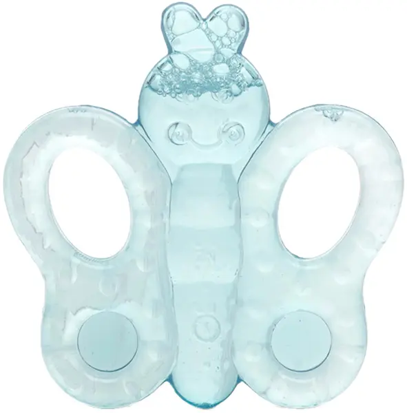 Jucărie de dentiție Lorelli Baby Care - Fluture, Aqua blue