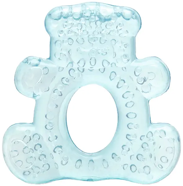 Jucărie de dentiție Lorelli Baby Care - Urs, Aqua blue