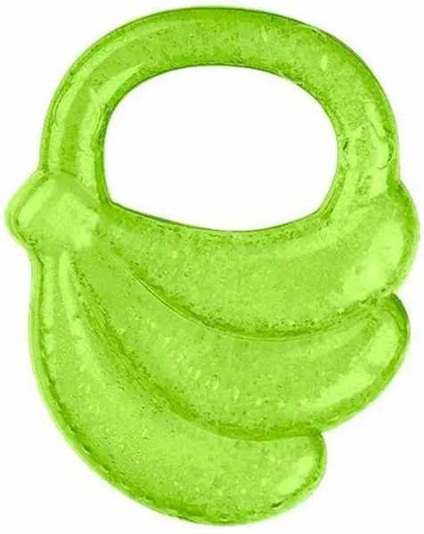 Jucărie de dentiție pentru bebeluși Babyono - Banană, verde