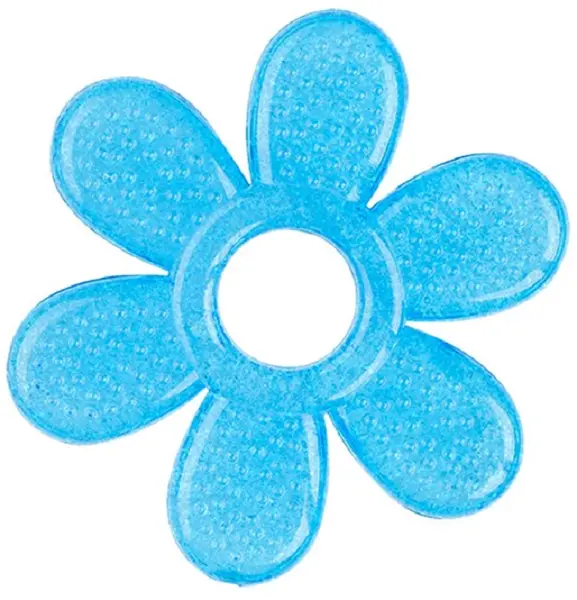 Jucărie de dentiție pentru bebeluși Vaboono - Daisy, albastru