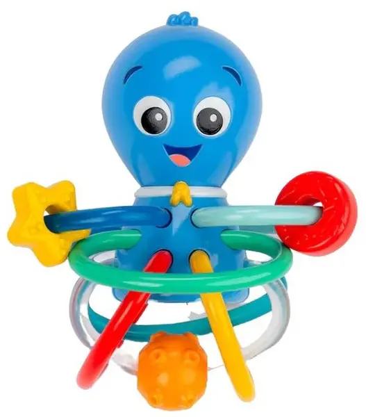 Jucărie de dentiție și zornăitoare Baby Einstein - Opus’s Shake & Soothe
