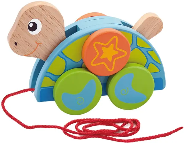 Jucărie de lemn pentru copii, Viga - Turtle