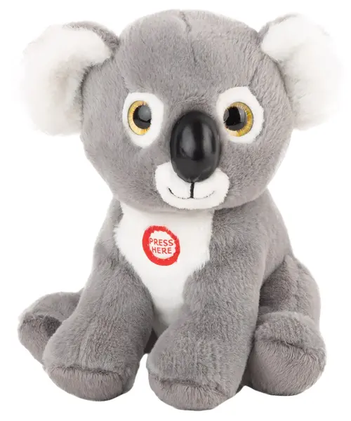 Jucărie de pluș Amek Toys -Koala, cu sunet, 19 cm