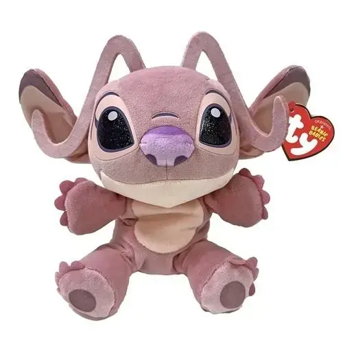 Jucarie de plus Beanie Babies TY Lilo & Stitch Angel, 15cm