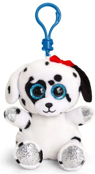 Jucarie de plus cu clips pentru rucsac Jucarii Keel - Dalmatian, 12 cm