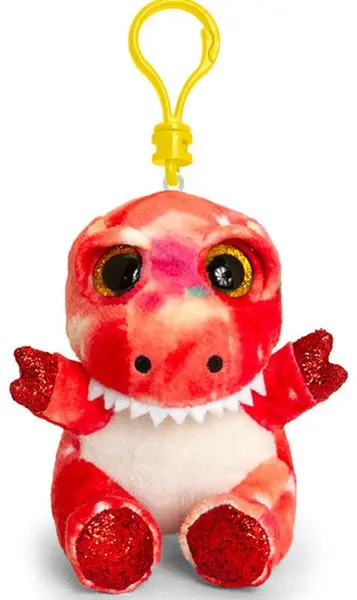 Jucarie de plus cu clips pentru rucsac Jucarii Keel - Dragon, 12 cm