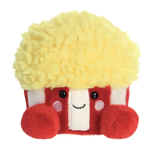 Jucarie de plus de tinut in palma Aurora Palm Pals - Popcorn, 13 cm