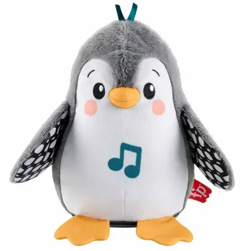 Jucarie de plus Fisher Price - Flap & Wobble Penguin