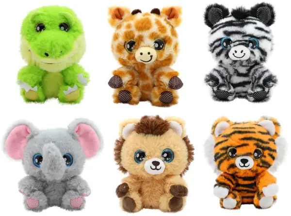 Jucărie de pluș Funville CuteKins – Jungle Buddies, cu sunete, sortiment