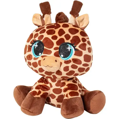 Jucarie de plus Girafa, 25 cm (Maro)