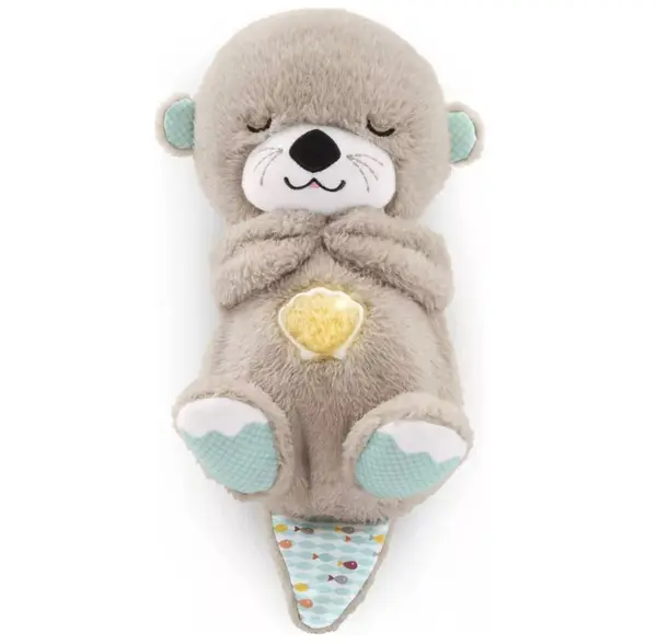 Jucarie de plus interactiva pentru bebelusi Fisher Price vidra