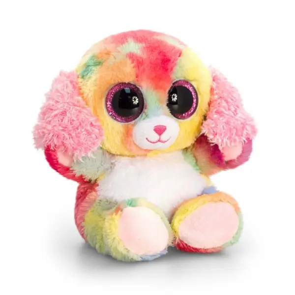 Jucarie de plus Keel Toys Animotsu - Catel-curcubeu, 15 cm
