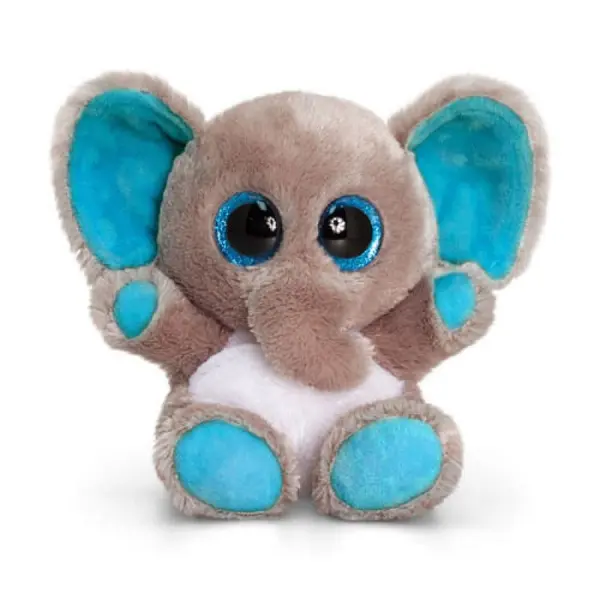 Jucarie de plus Keel Toys Animotsu - Elefantel, 15 cm