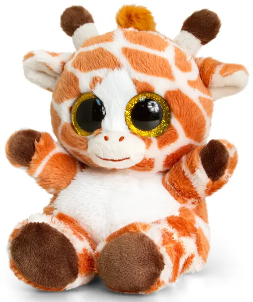 Jucarie de plus Keel Toys Animotsu - Girafa, 15 cm