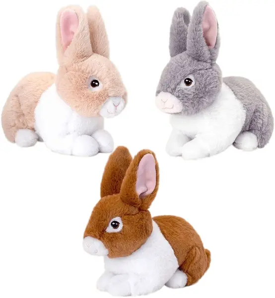 Jucărie de pluș Keel Toys Keeleco - Iepuraș, 25 cm, sortiment
