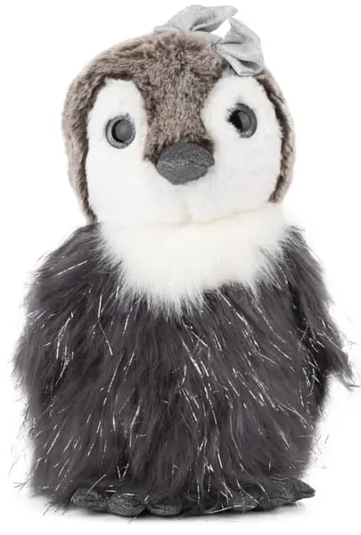 Jucărie de pluș Keel Toys - Pinguin cu panglică, 33 cm