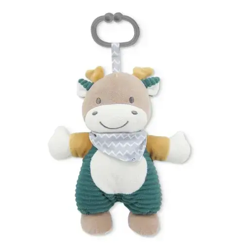 Jucarie de plus Lorelli Cerb, 22 cm, zornaitoare, 0 luni+