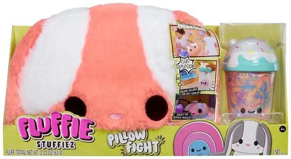 Jucărie de pluș MGA Entertainment - Fluffie Stuffiez, iepure portocaliu