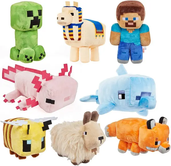 Jucărie de pluș Minecraft - 20 cm, sortiment