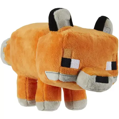Jucarie de plus Minecraft - Vulpe, 20 cm