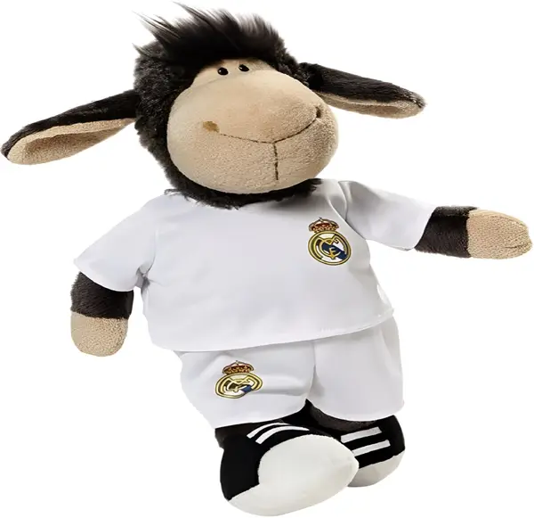 Jucărie de pluș NICI - Oaie, Real Madrid, 25 cm