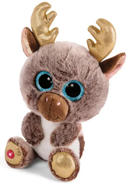 Jucarie de plus Nici - Ren de Craciun, 15 cm