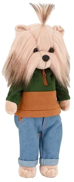 Jucărie de pluș Orange Toys Lucky Doggy - Norocosul Andy, paleta de toamnă, 38 cm