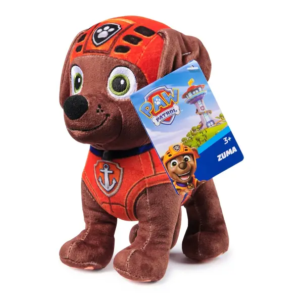 Jucarie de plus, Paw Patrol, Zuma, 18 cm, 20149890