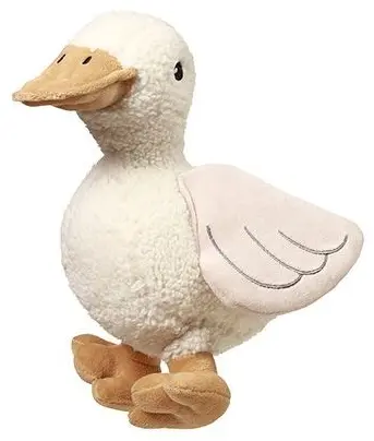 Jucărie de pluș pentru îmbrățișat BabyOno - Goose Zoe, 19 cm