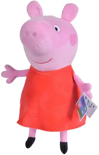 Jucarie de plus Peppa Pig - Peppa, 33cm