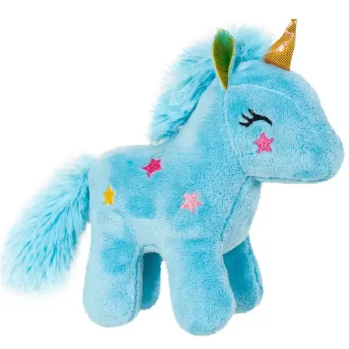 Jucarie de plus PLUSURI STIP Unicorn, 13cm, Albastru