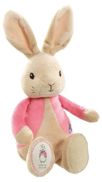Jucărie de pluș Rainbow Designs - Iepurașul Flopsy, 26 cm