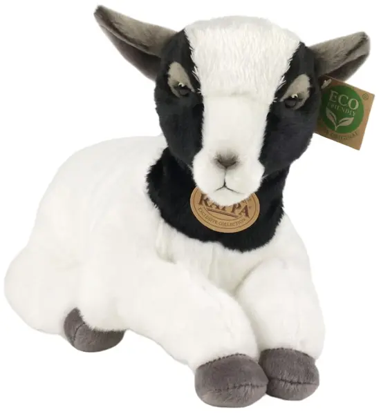 Jucărie de pluș Rappa Eco Friends - capră, întinsă, 30 cm