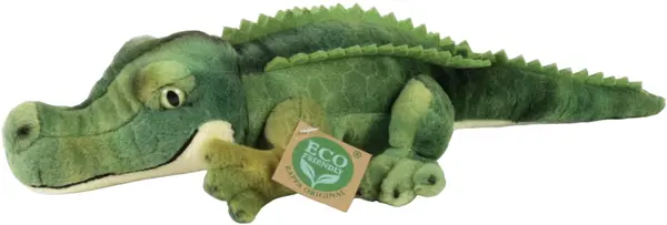 Jucărie de pluș Rappa Eco Friends - Crocodil, 34 cm