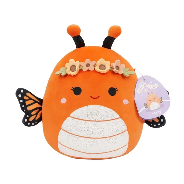 Jucarie de plus, Squishmallows, Fluturasul Mony, 19 cm