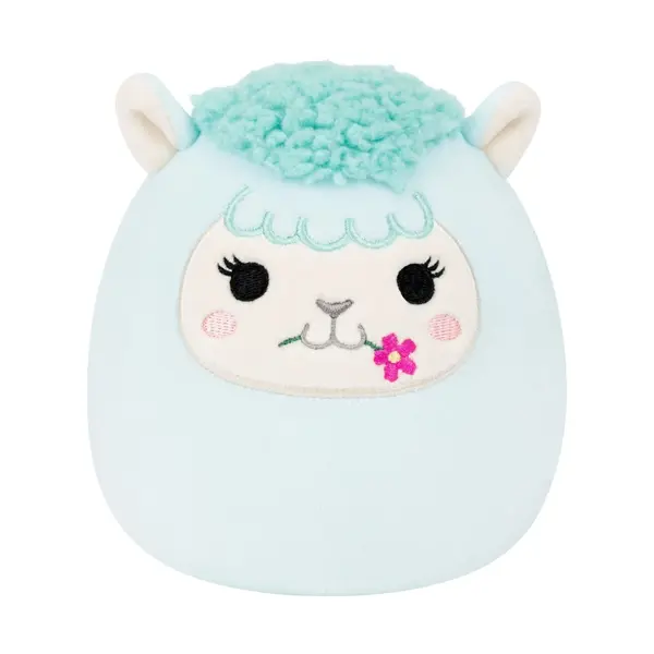 Jucarie de plus, Squishmallows, Lama Lorna, 19 cm