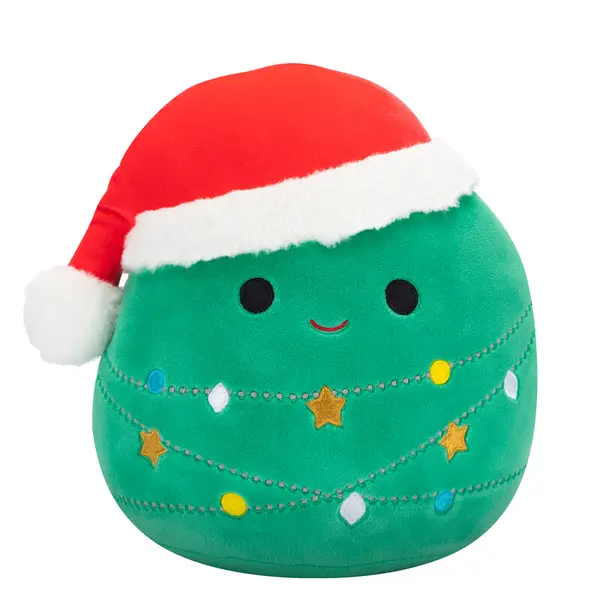 Jucarie de plus, Squishmallows Xmas, Bradul de Craciun, Andy, 19 cm