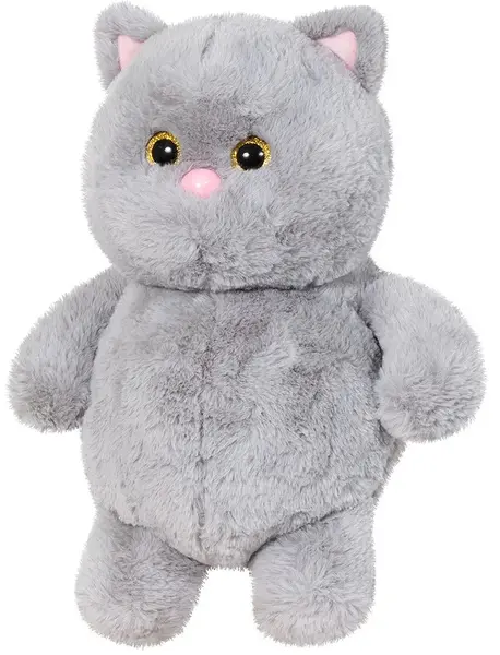 Jucărie de pluș Stip - Grey Cat, 35 cm