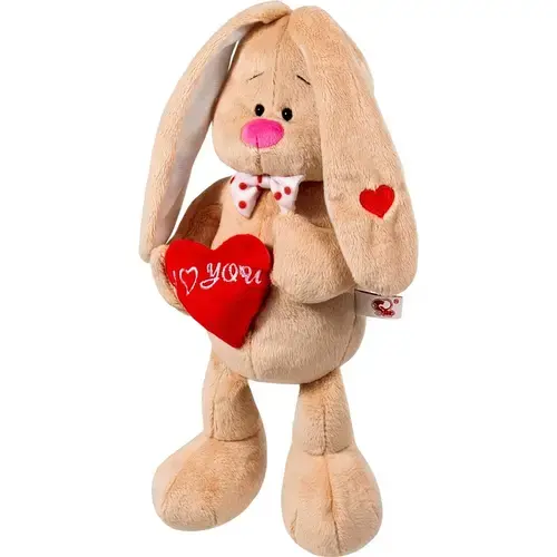 Jucarie de plus Stip, Iepuras cu inimioara, 35 cm