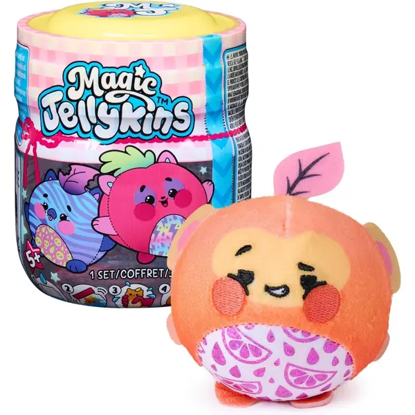 Jucarie de plus surpriza in borcan, Magic Jellykins, 6072461