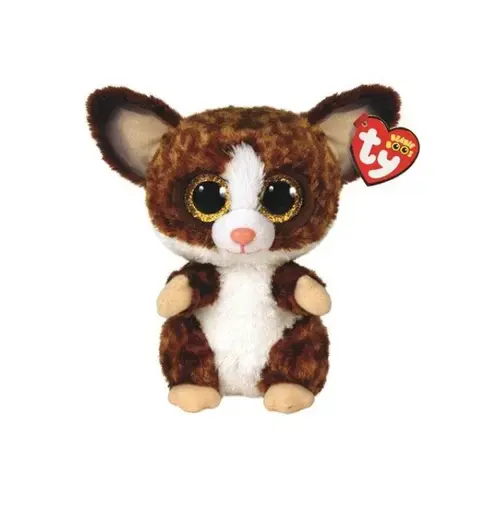 Jucarie de plus Ty 008421372874, 24 cm (Maro/Alb)