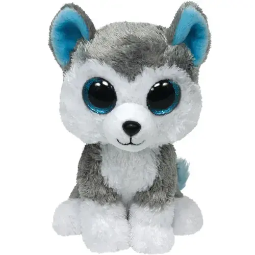 Jucarie de plus TY, Beanie Boos, Cainele Slush, 24 cm