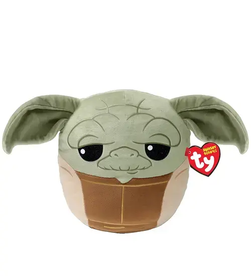 Jucarie de plus TY Squishy Beanies Star Wars Yoda 22cm