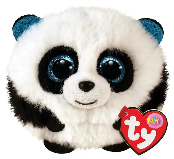 Jucărie de pluș Ty Toys Beanie Balls - Panda Bamboo, 8 cm