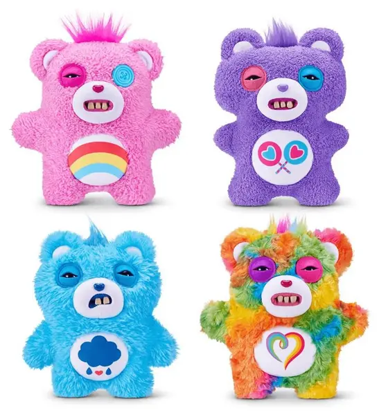 Jucărie de pluș Zuru Fuggler – Monstrulețul cu dinți Care Bears, 22 cm, sortiment
