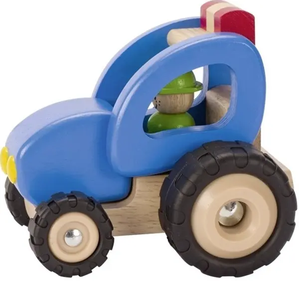 Jucărie din lemn Goki - Tractor