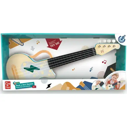 Jucarie din lemn Hape - Rock n Roll, Ukulele