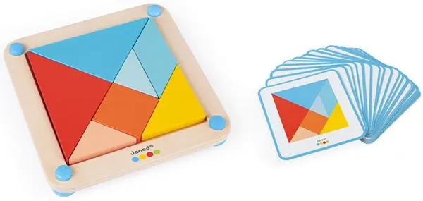 Jucarie din lemn Janod - Tangram
