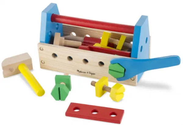Jucarie din lemn Melissa & Doug - Cutie cu instrumente